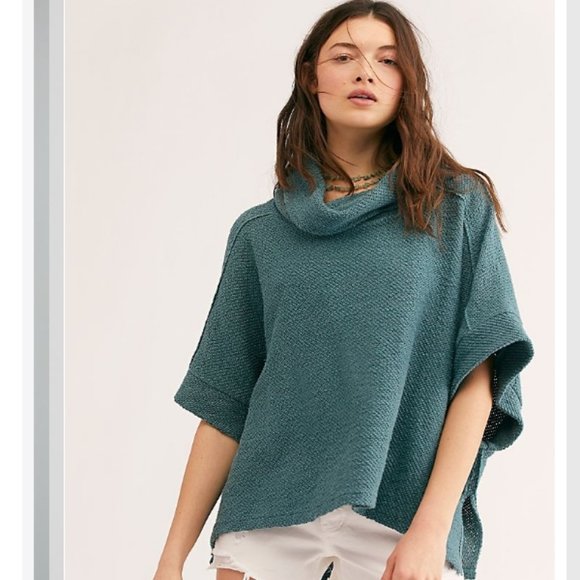 Free People Tops - We The Free People So Cozy Textured Pullover Tee S